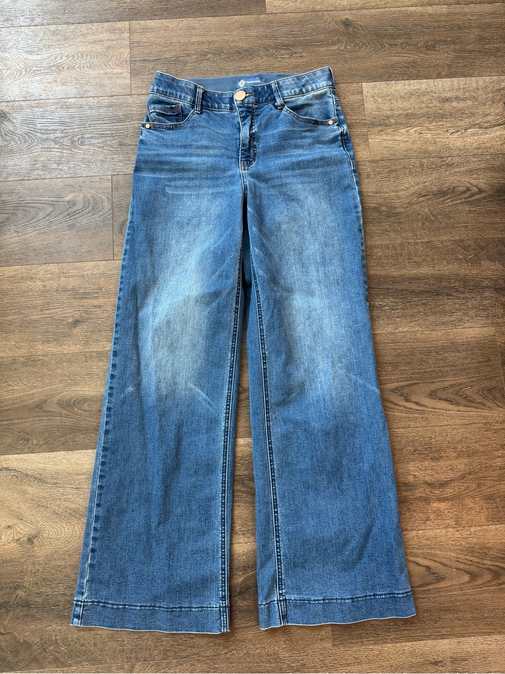 Democracy Wide-Leg Flared Jeans Size 8